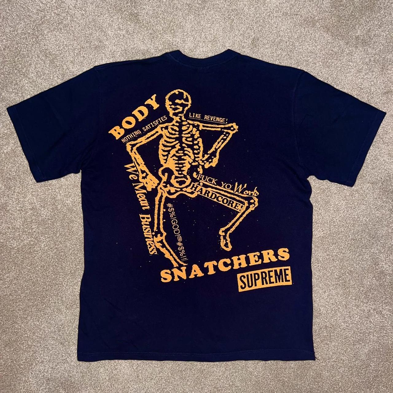 Supreme Body Snatchers Tee • Navy • Size Large •... - Depop