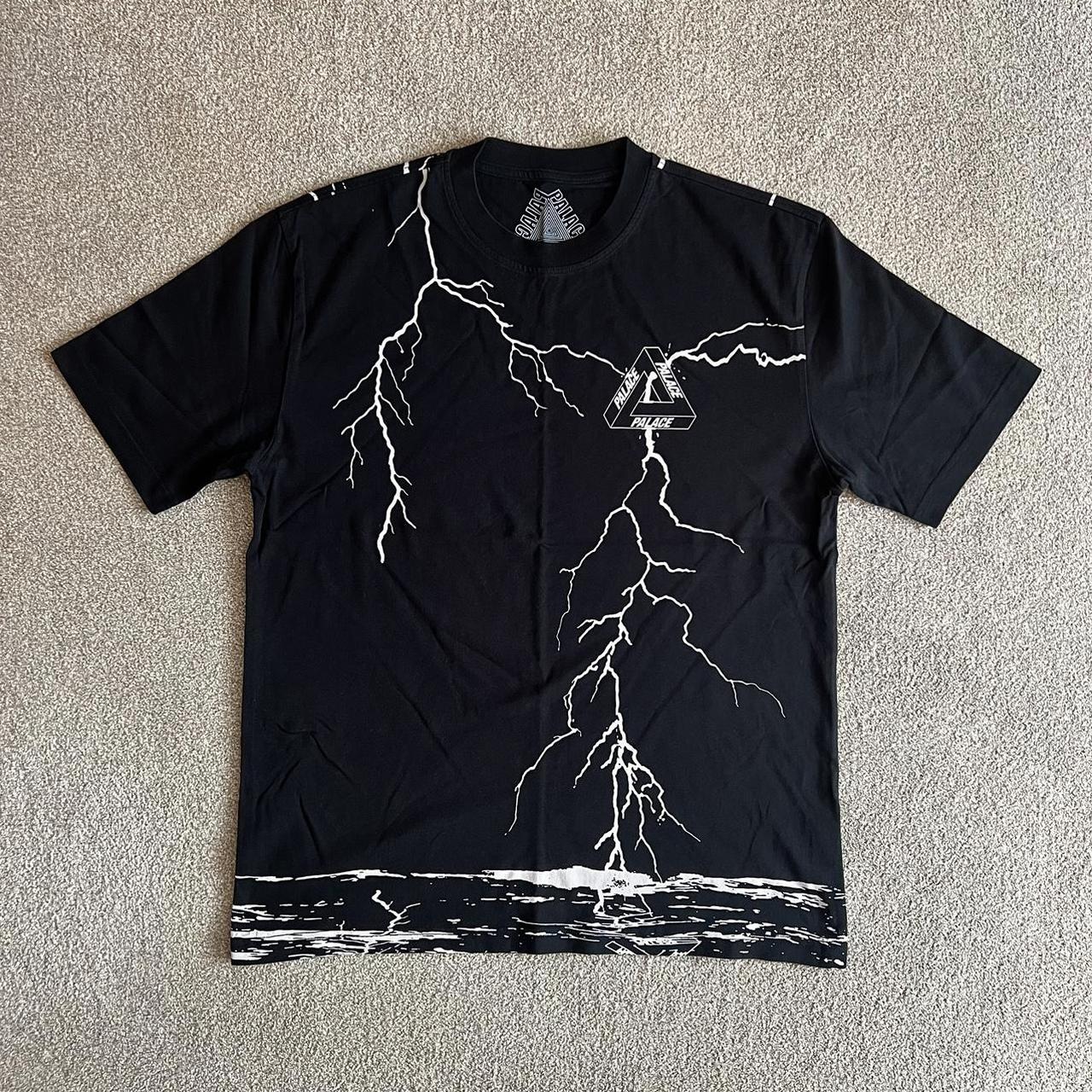 Palace Skateboards Tri Strike T-shirt • Black • | Depop