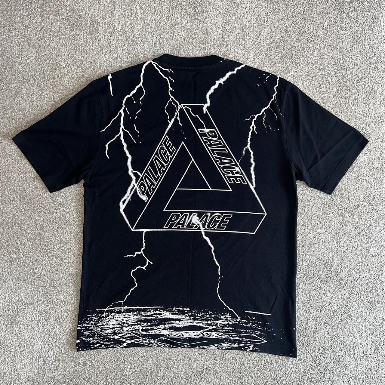 PALACE NIKE TRI SWOOSH T-SHIRT BLACK Palace Skateboards Tri Smoke