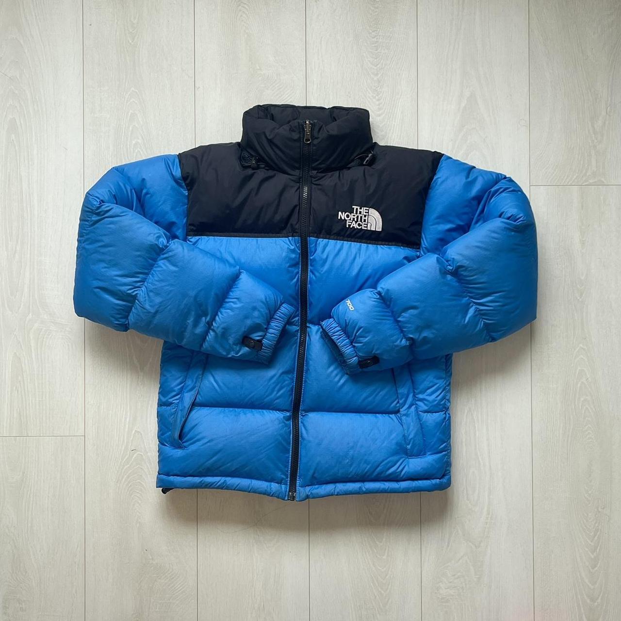 The North Face Men's Blue and Black Jacket | Depop