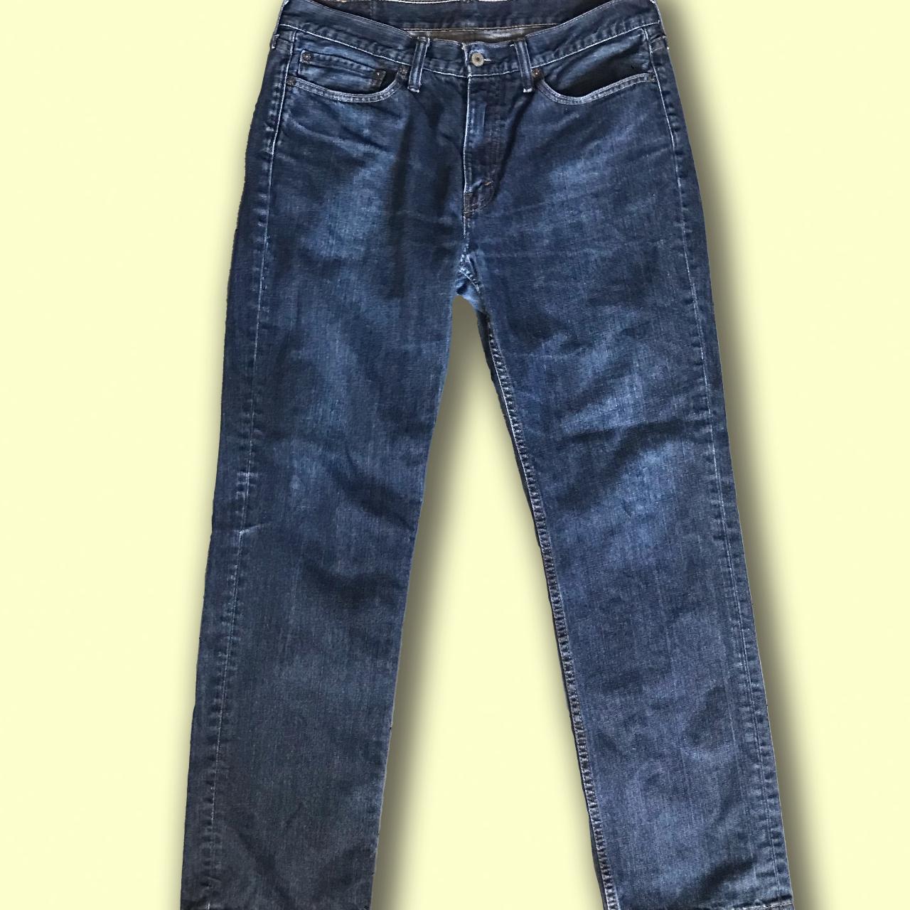 Levi's Men's Navy And Blue Jeans 