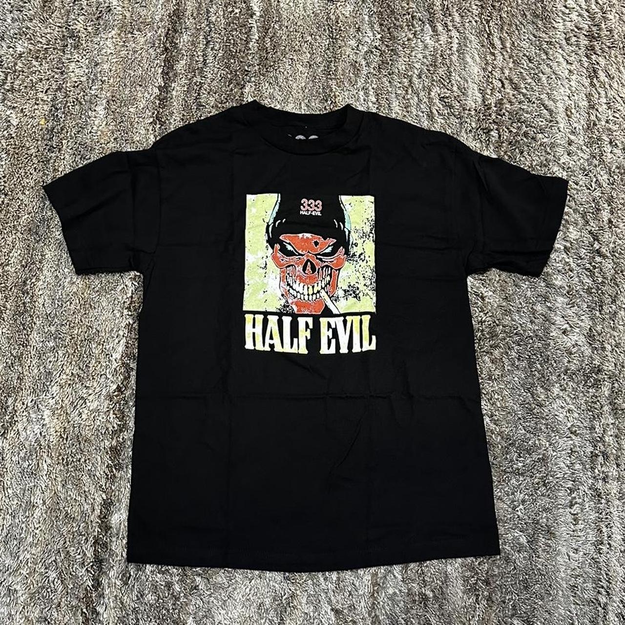 Half evil shirt - Depop