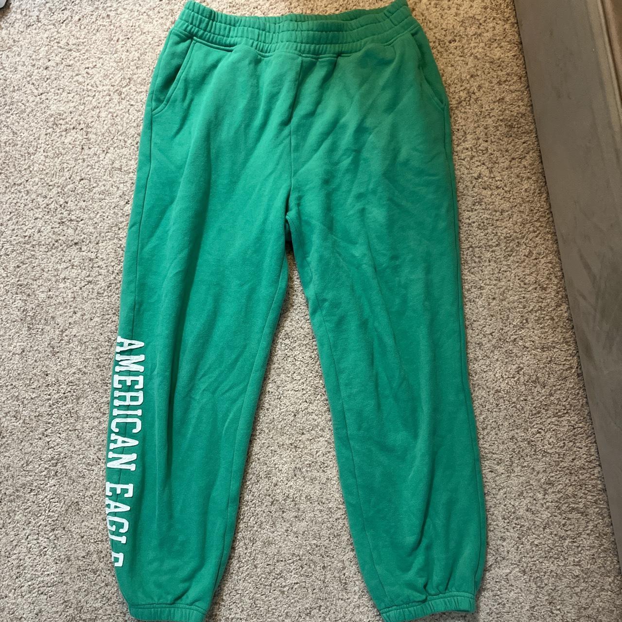 American eagle green discount joggers