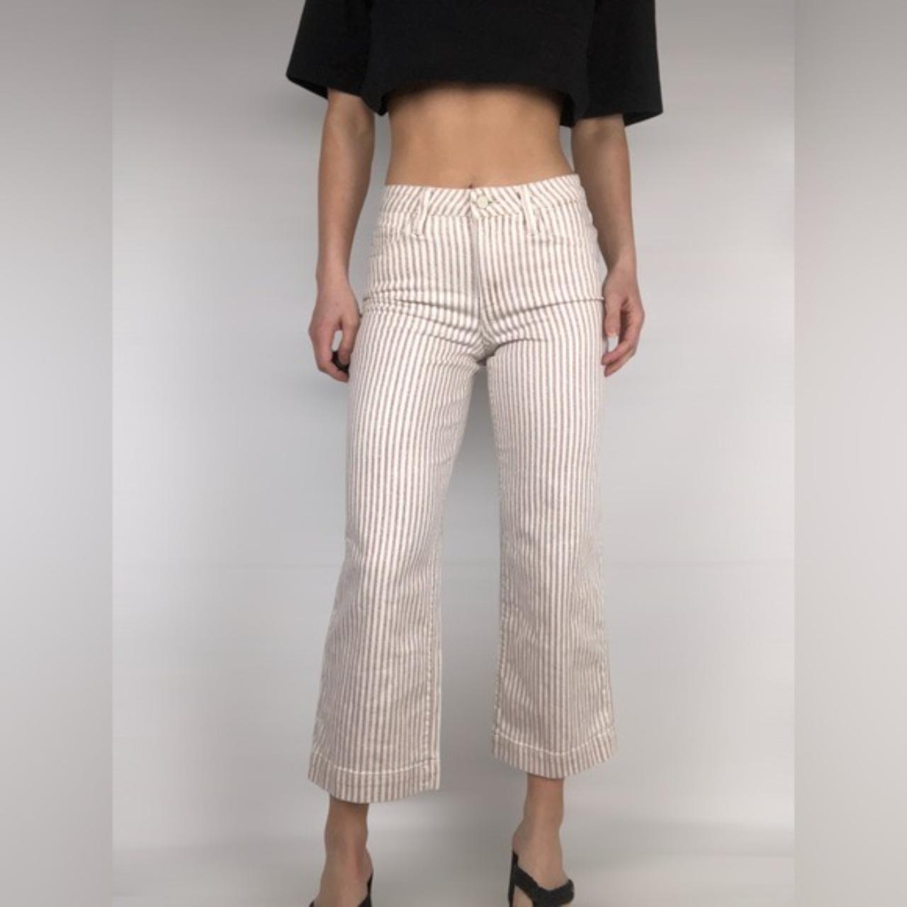 Paige striped sale jeans