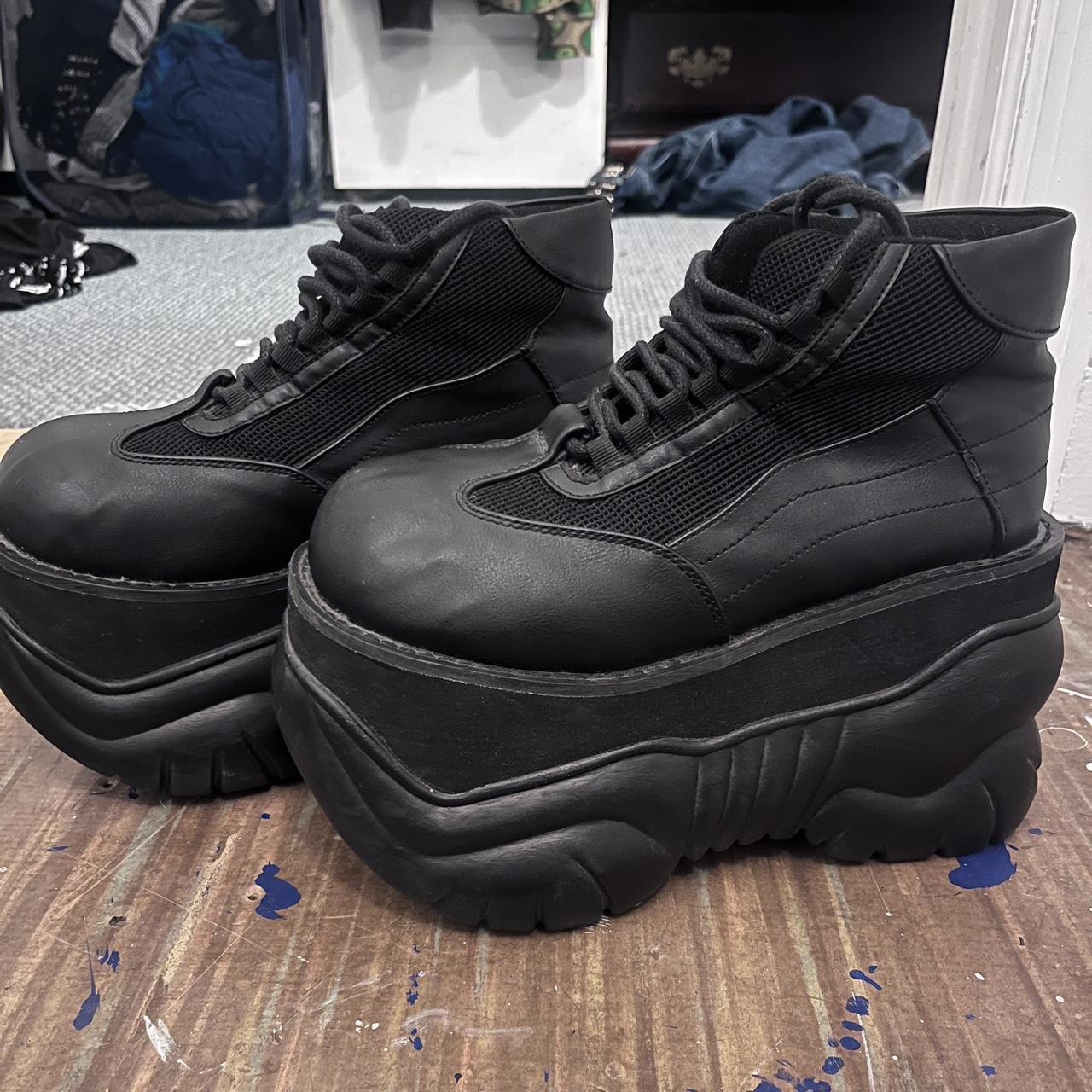 Demonia Boxer-01 platform sneaker. Men’s 6, Women’s... | Depop