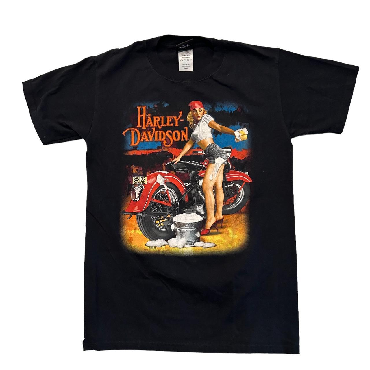 Y2K Harley-Davidson Biker Chick Shirt Size... - Depop