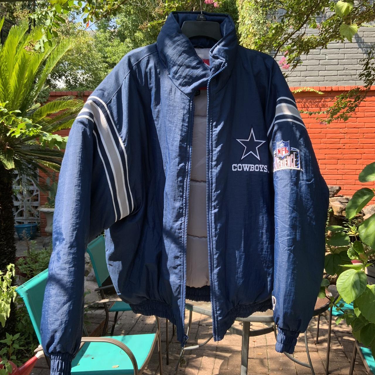 Vintage 90's pro player dallas cowboys jacket, Men's Fashion, Tops