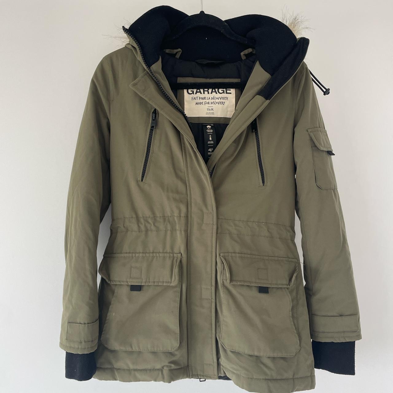 Garage parka top