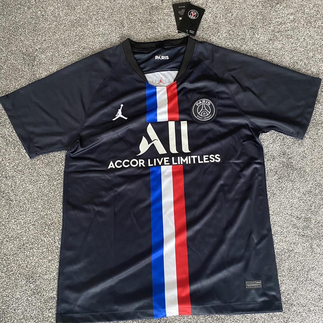 Men’s football shirt Neymar Jr PSG Size... - Depop