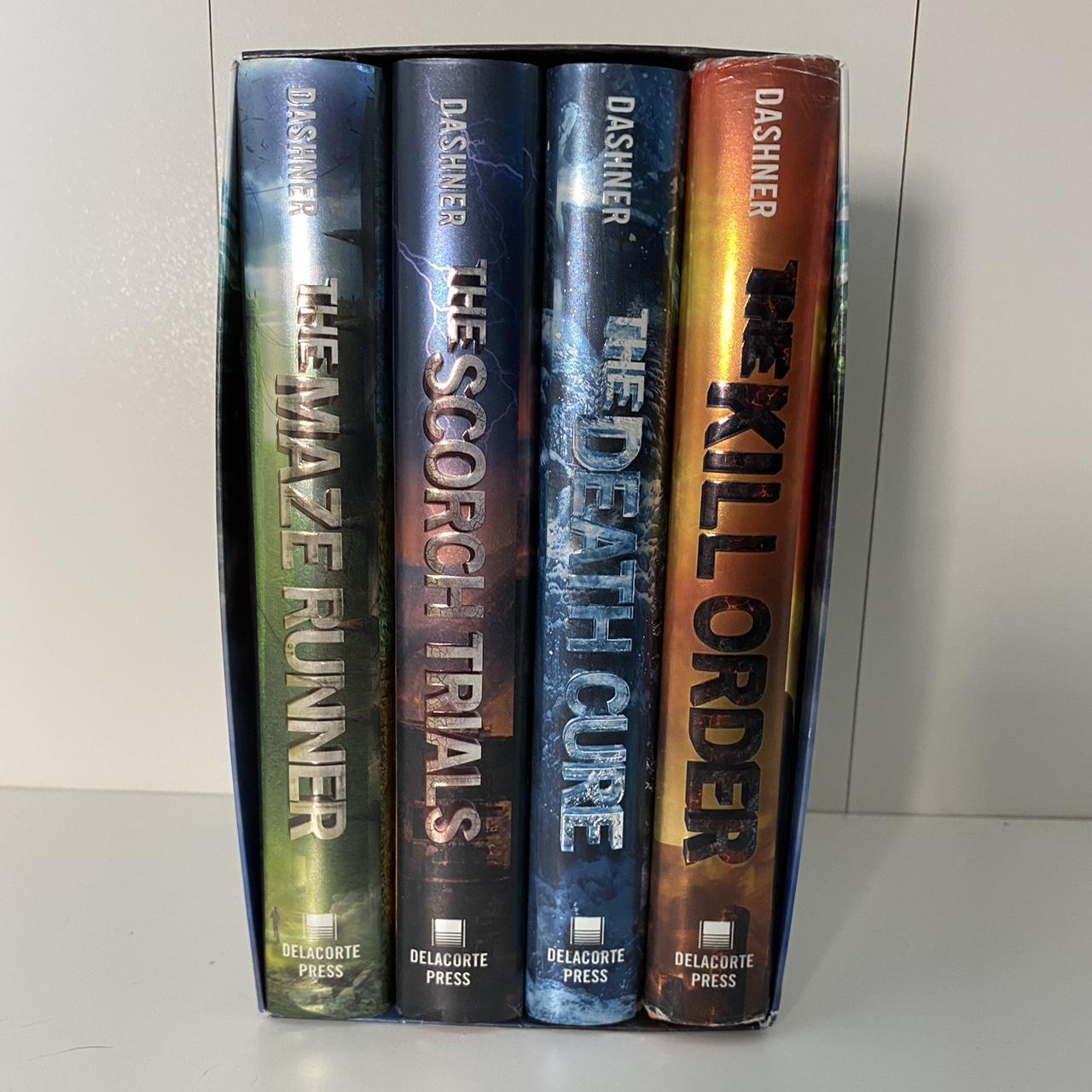 The Maze Runner Hardcover Boxed Set The Fourth Book - Depop