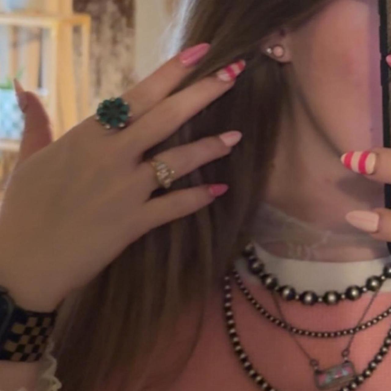 Native Women's Ring - Blue/Multi – Native Vintage… - image 2