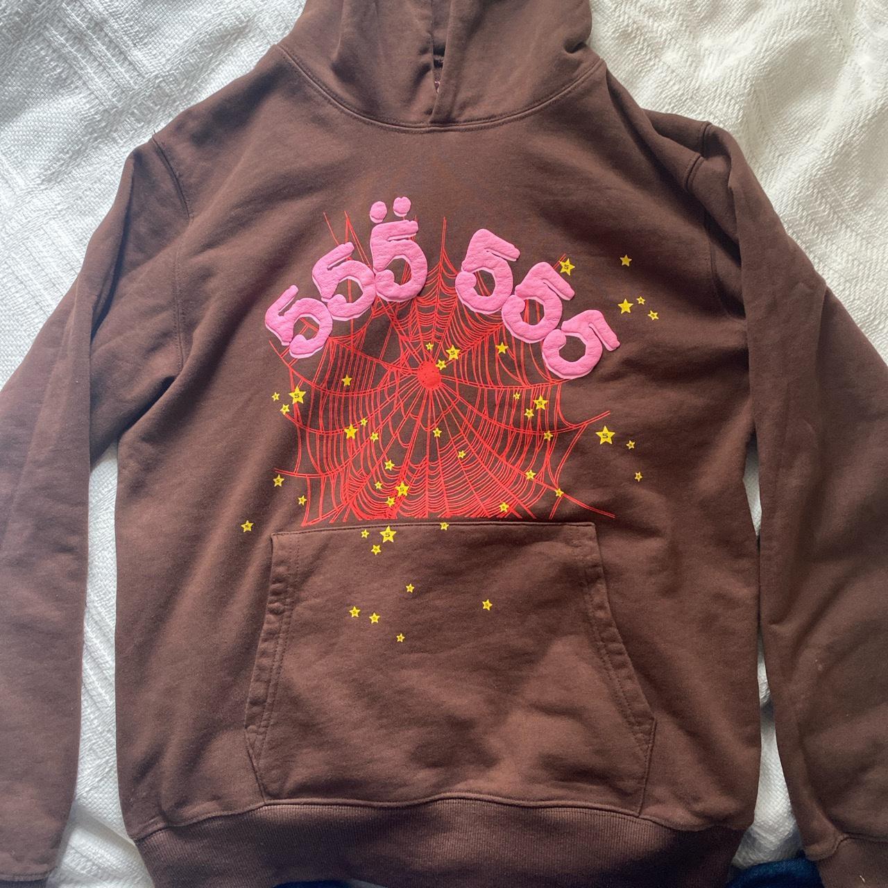 Spider 555 hoodie small | Depop