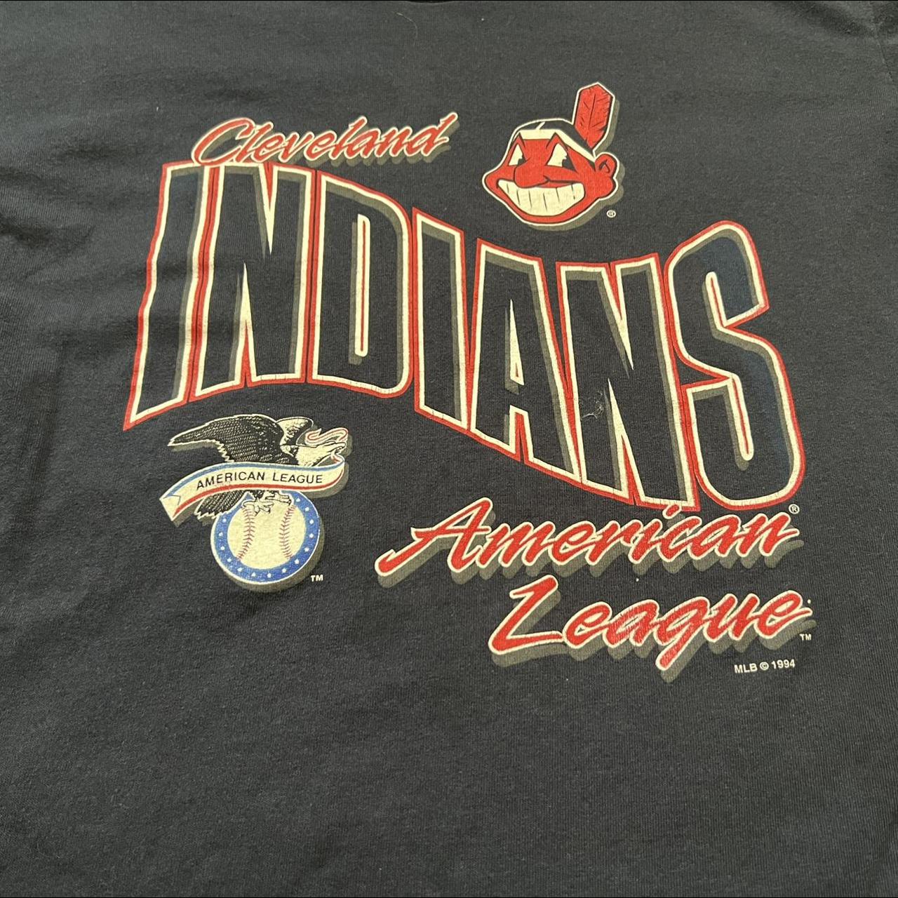 Vintage 1994 Cleveland Indians T-shirt Men's Size XL Salem