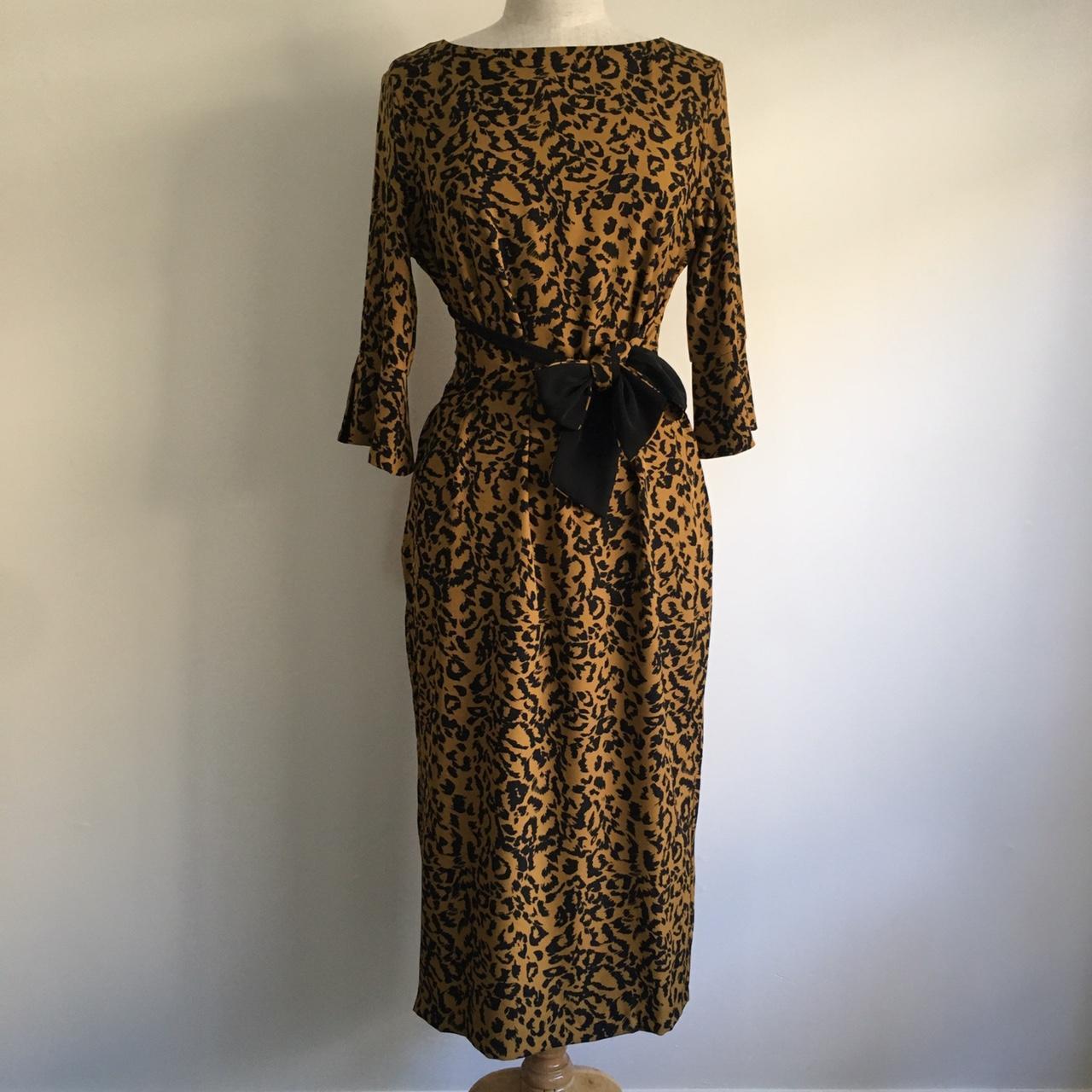 Biba leopard dress hotsell