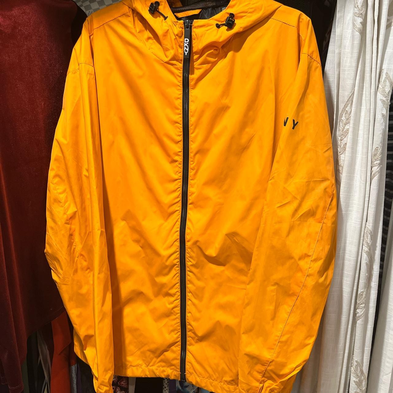 dkny orange jacket