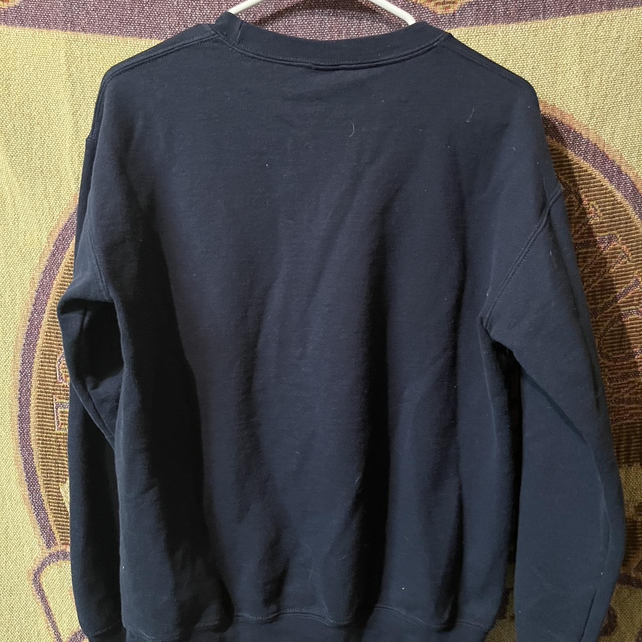 navy nike vintage sweatshirt