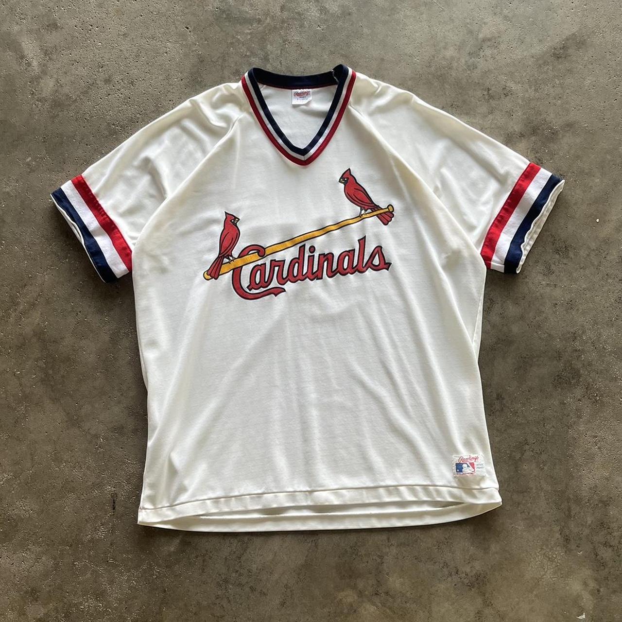 VTG Rawlings St Louis deals Cardinal Jersey Shirt