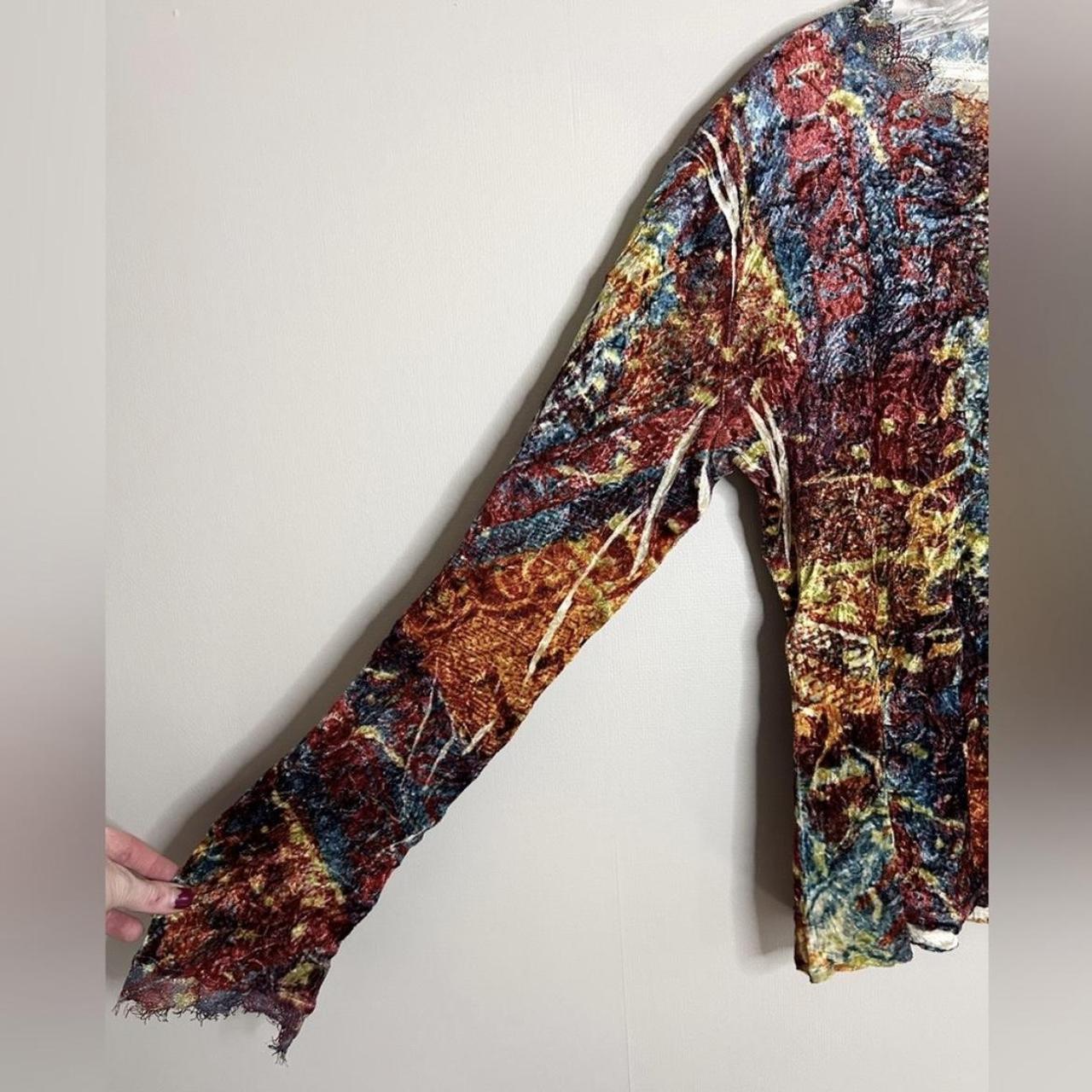 Cache Women's Blouse - Multi/Brown - M – Y2K CACH… - image 4