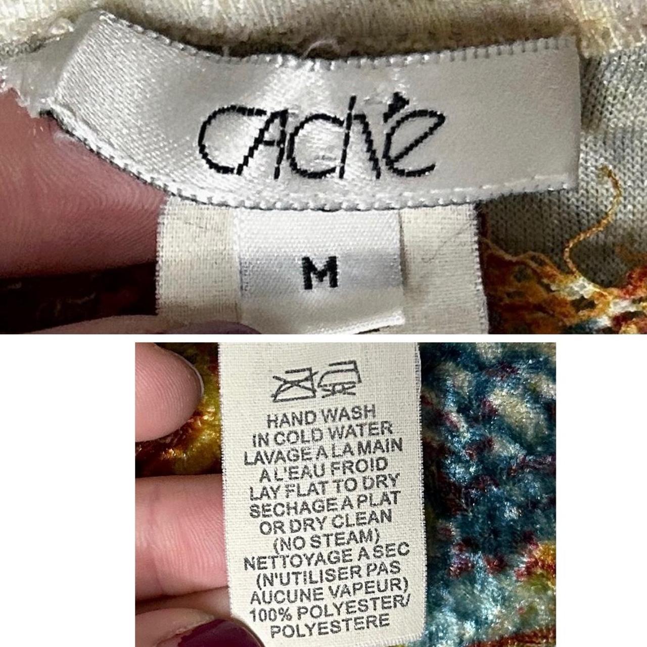 Cache Women's Blouse - Multi/Brown - M – Y2K CACH… - image 2