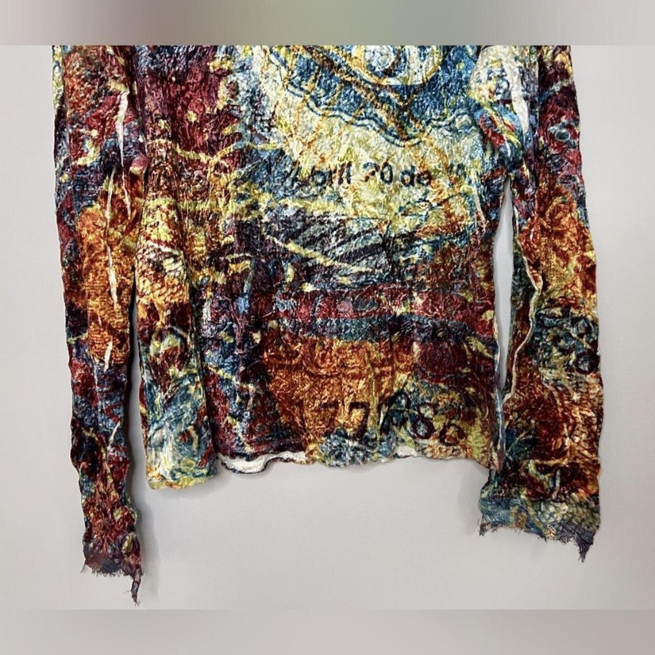 Cache Women's Blouse - Multi/Brown - M – Y2K CACH… - image 7