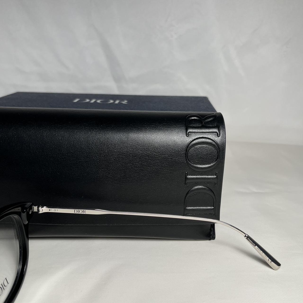 Dior Men's Black Sunglasses Depop