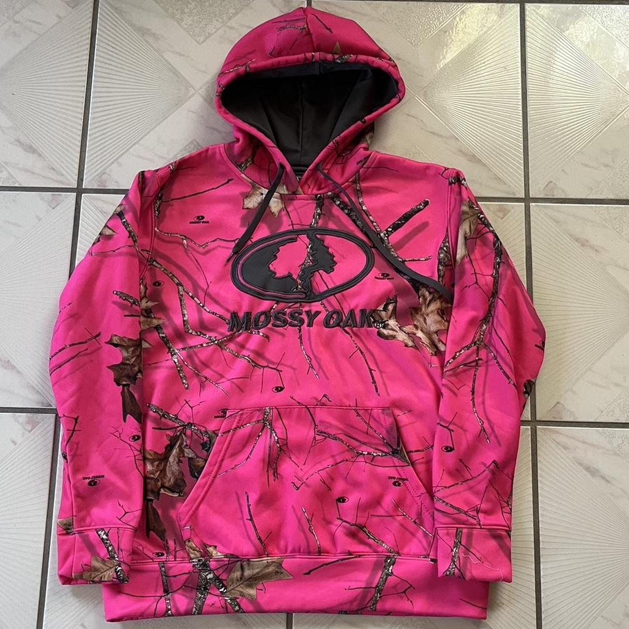 Mossy oak pink camo hoodie best sale