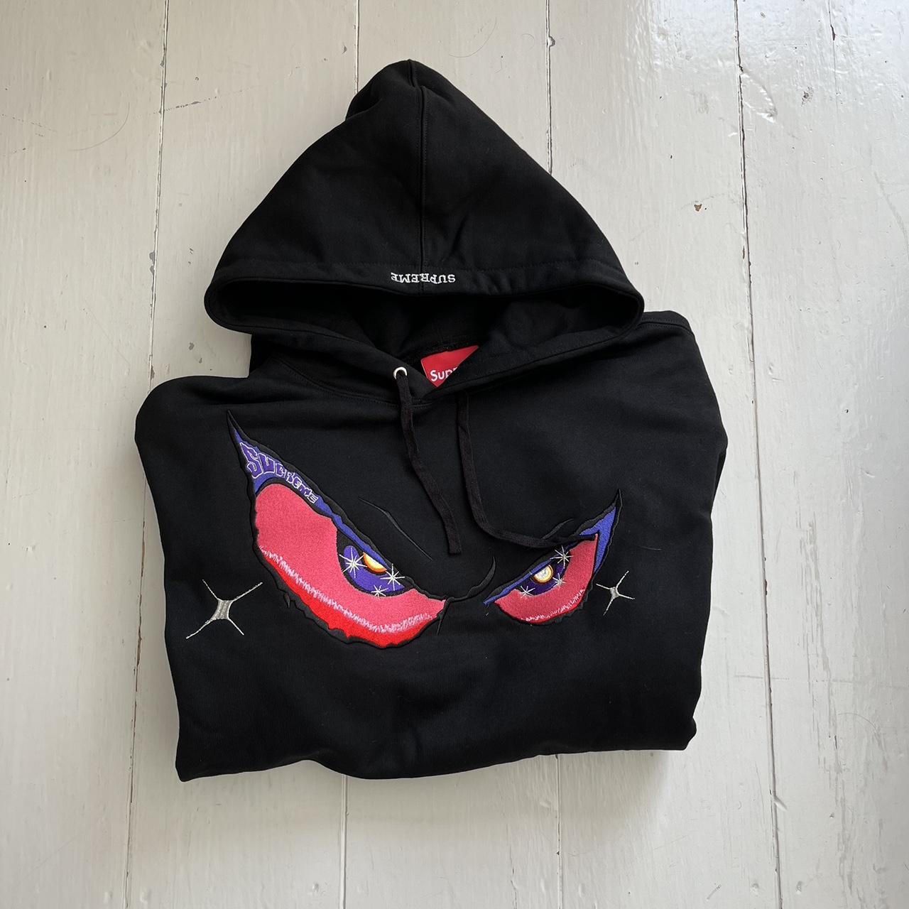 Supreme Eyes Hoodie Brand New - Large - Depop