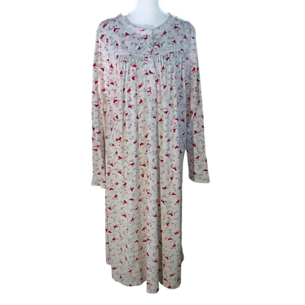 Secret Treasures Nightgown Long Sleep Gown Cardinal. Depop