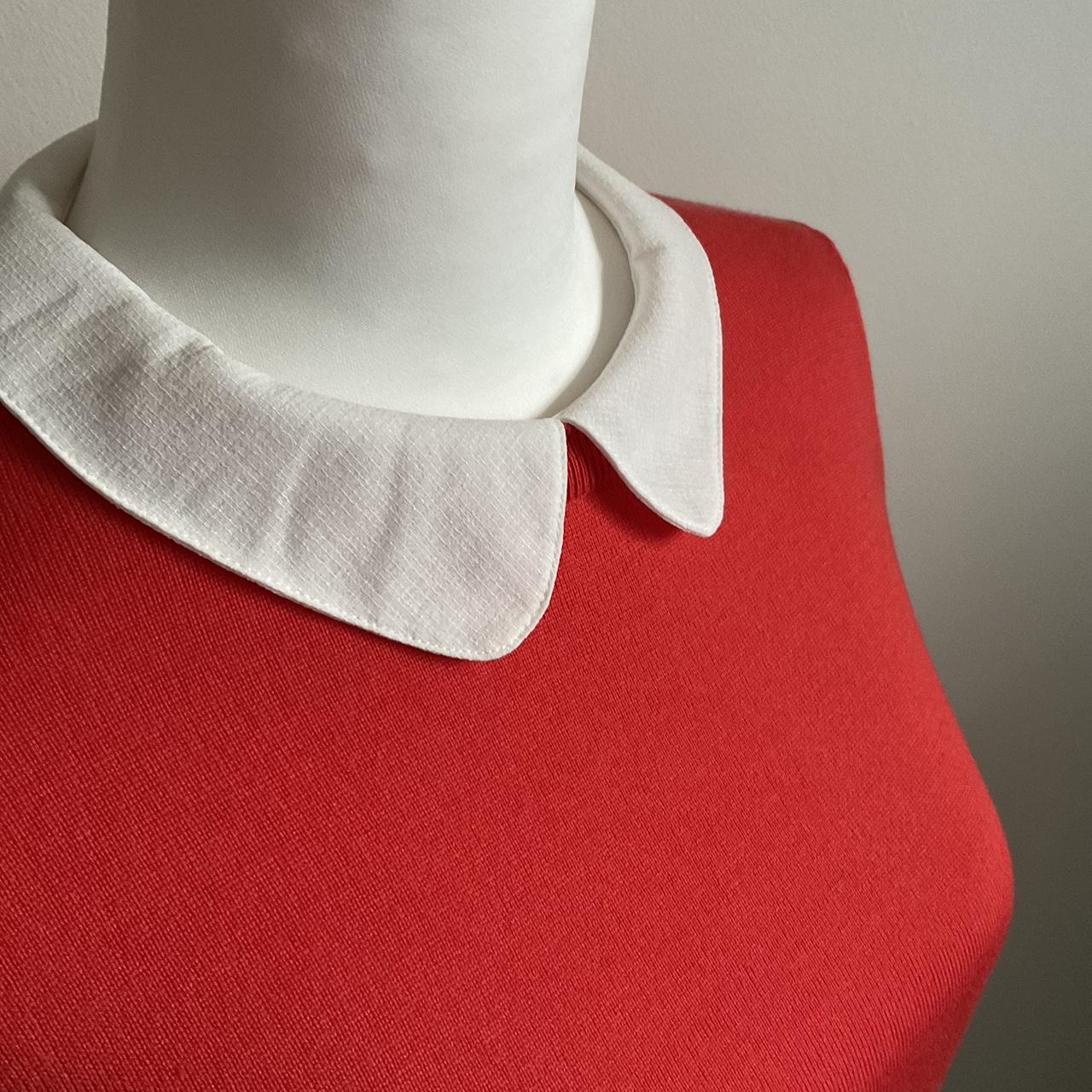 Next jumper with attached Peter pan collar Depop