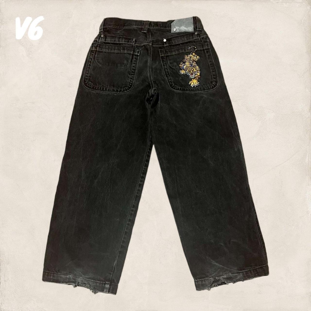 JNCO Men's Black Jeans | Depop