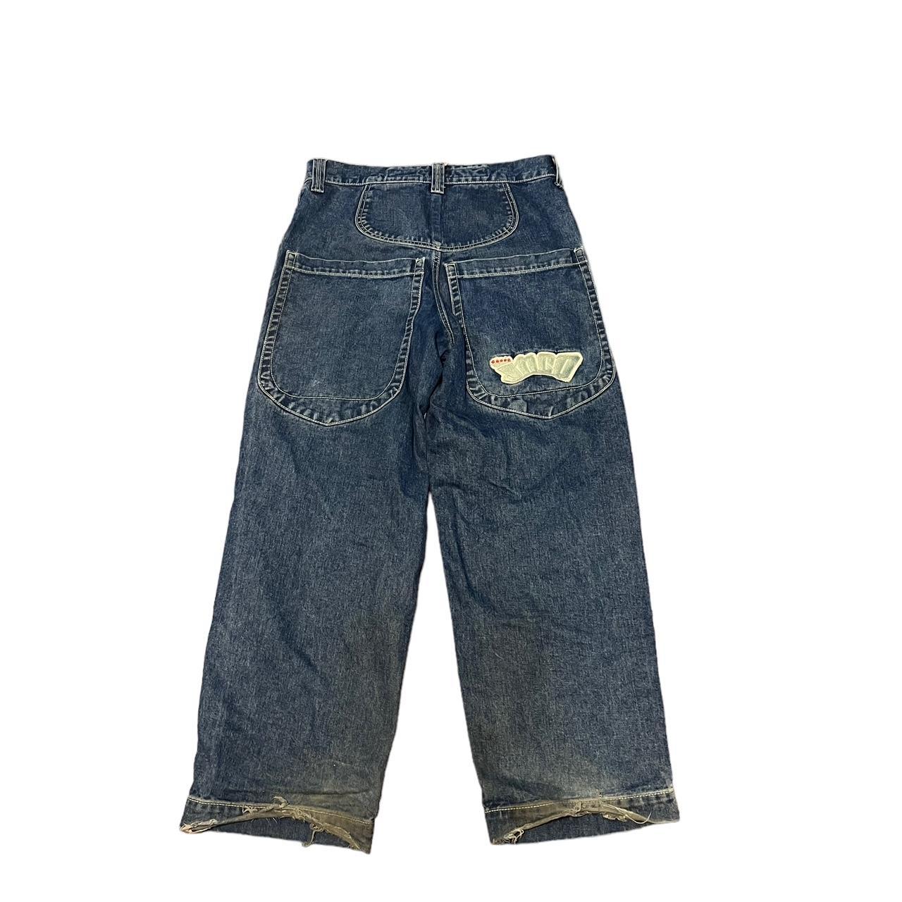 Dark wash JNCO selling jeans