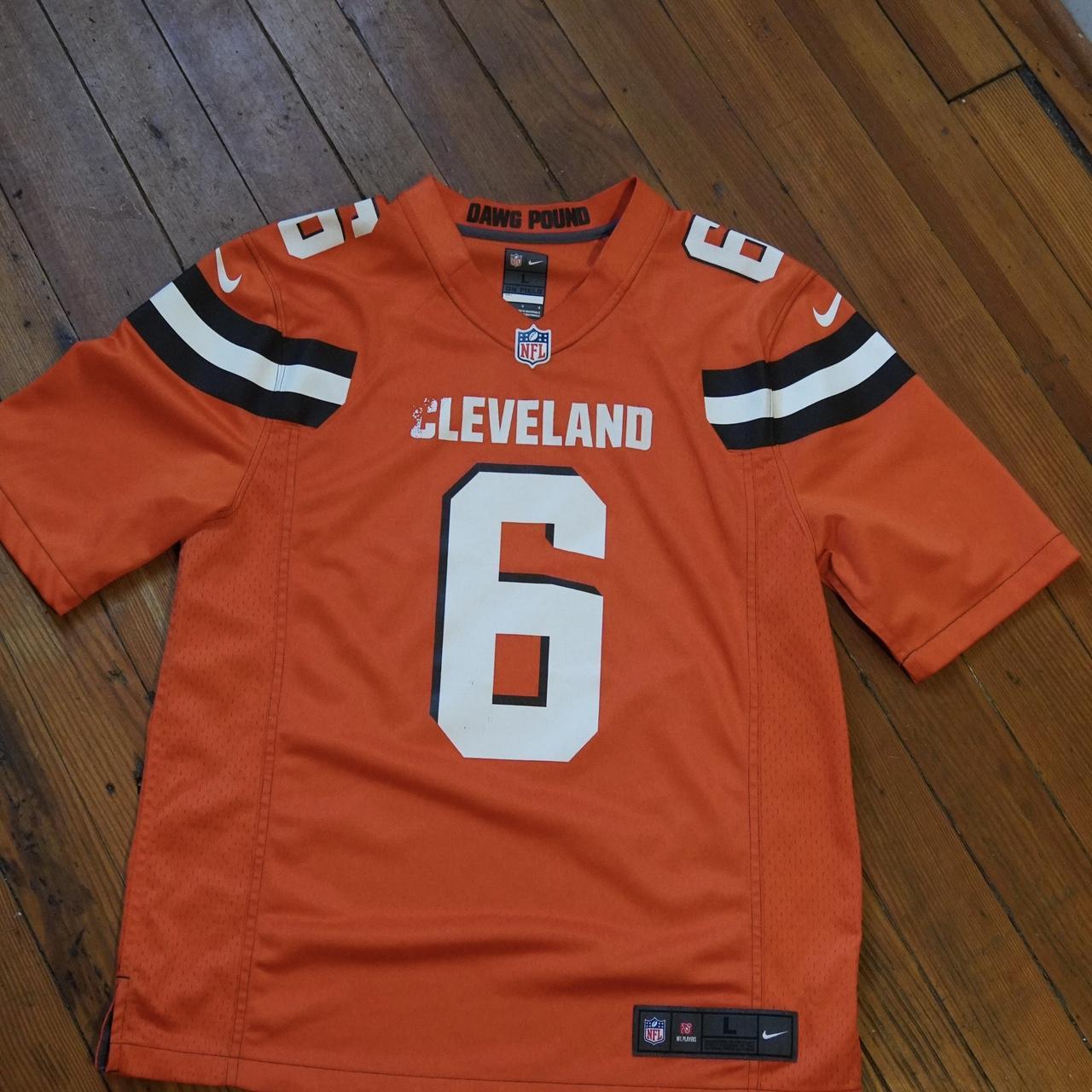 Cleveland Browns Baker Mayfield Jersey T-Shirt. Fits - Depop