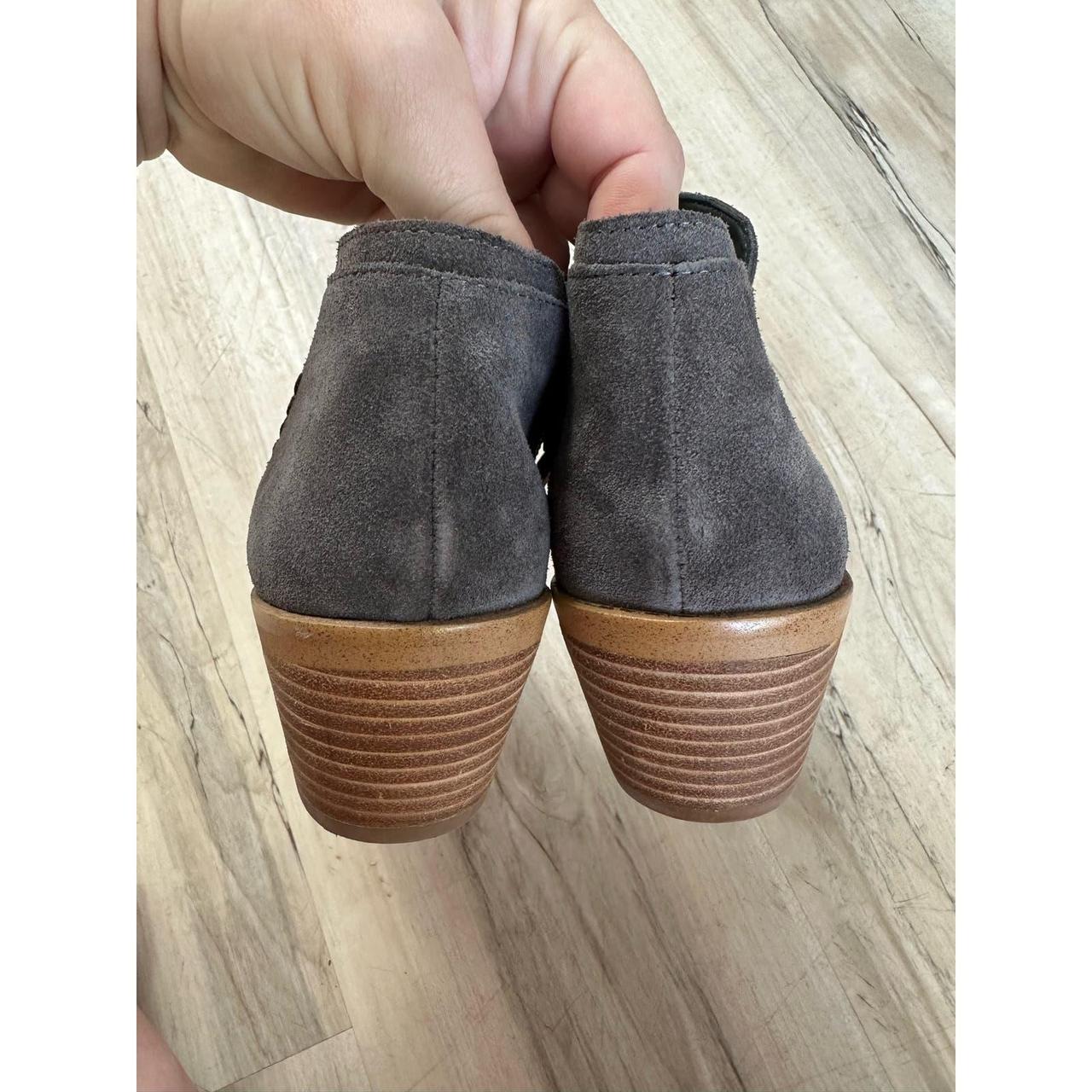 State Loka charcoal grey studded ankle Depop