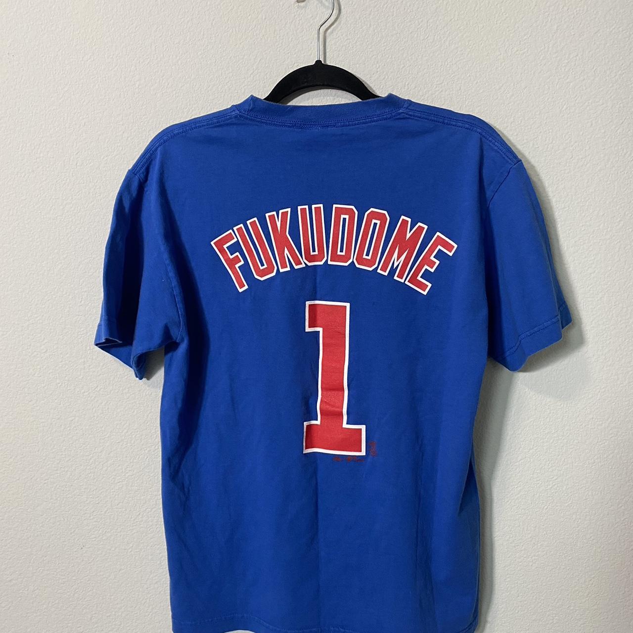 vintage 2008 mlb chicago cubs kosuke fukudome jersey - Depop