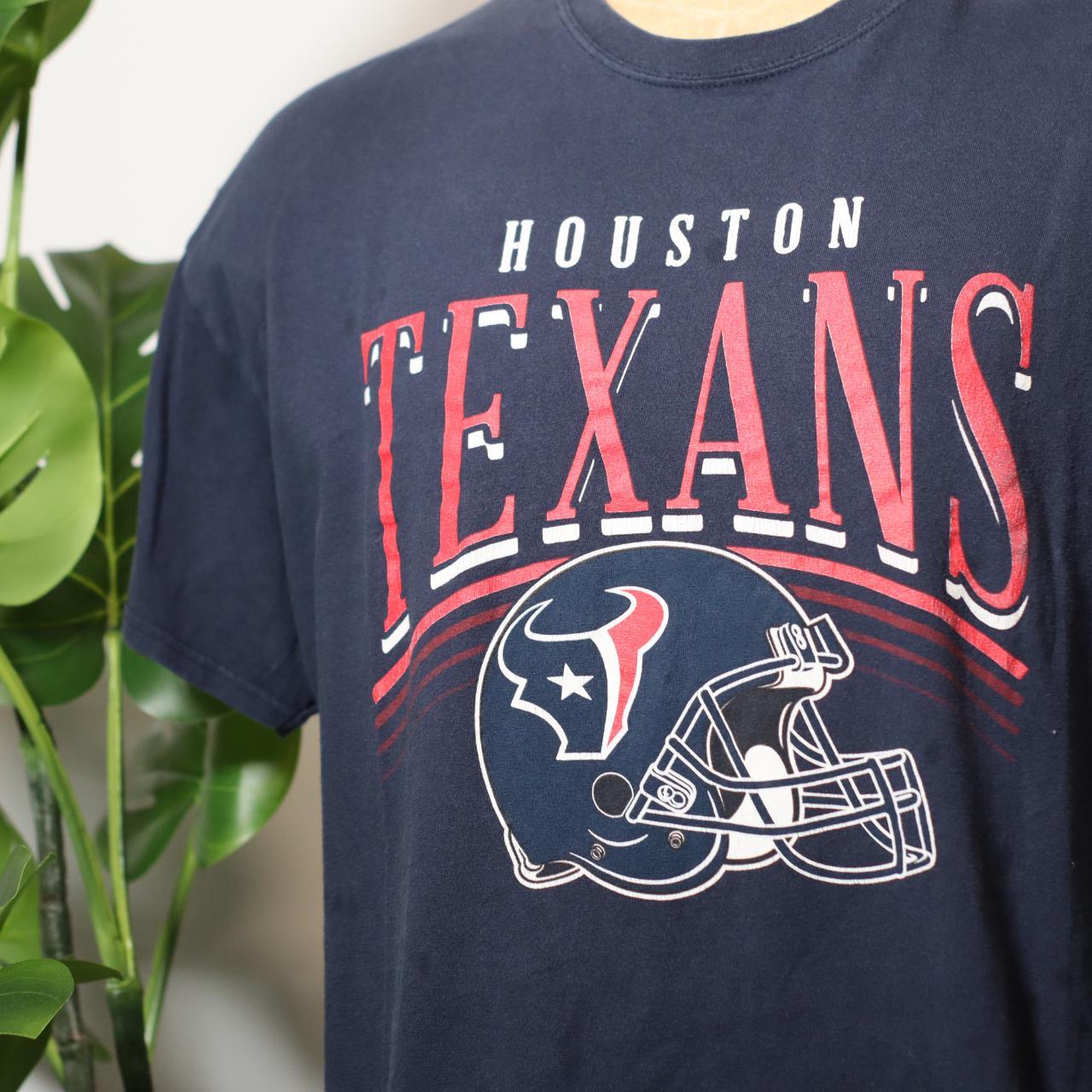 Houston Texans Gridiron Vintage Short Sleeve T-Shirt - Blue