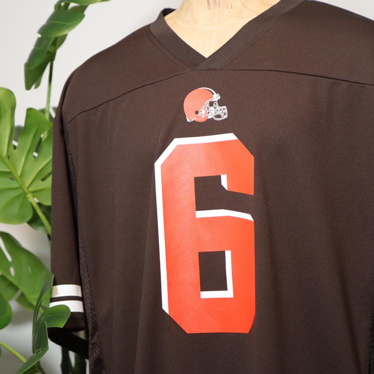 Cleveland Browns Baker Mayfield Jersey T-Shirt. Fits - Depop