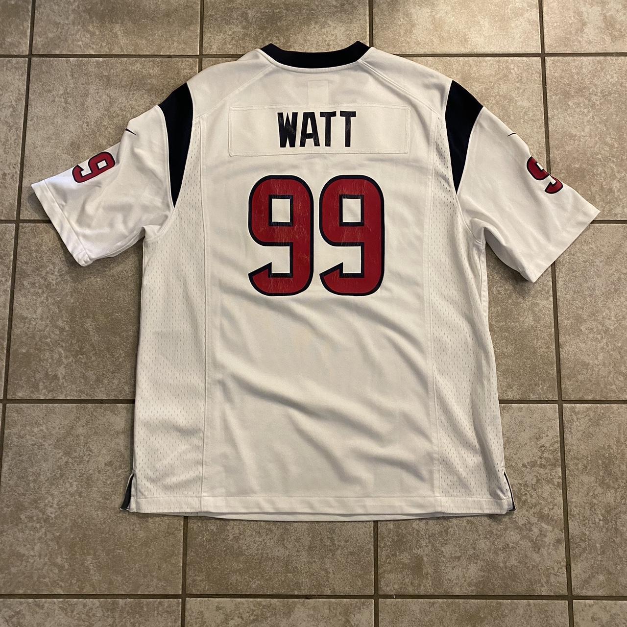 Houston Texans JJ Watt Jersey. Youth XL runs a S-M - Depop