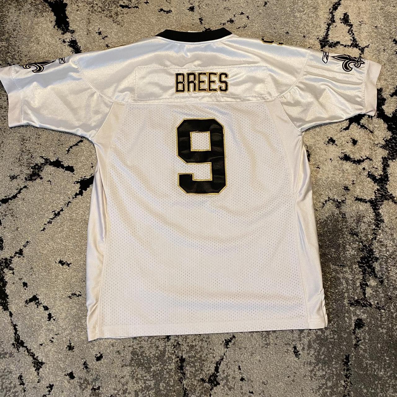 Vintage Reebok On Field Throwback Jersey XL Drew Brees Saints