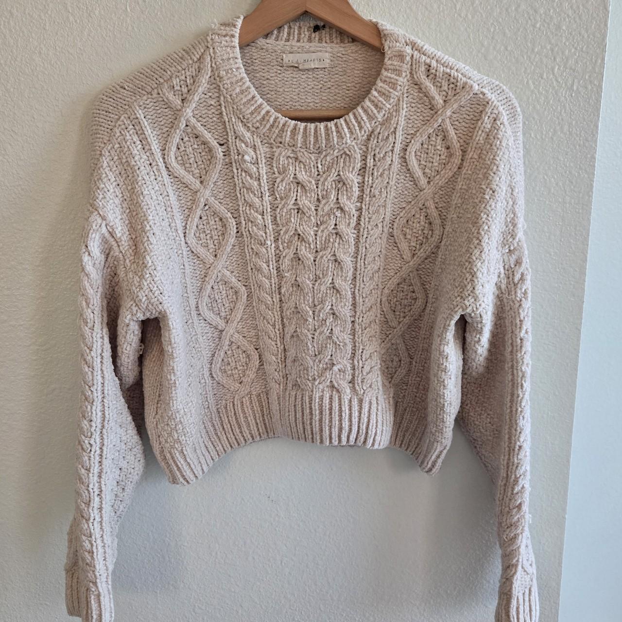 PacSun Women's Sweater White/Cream XS – Pacsun cream cable