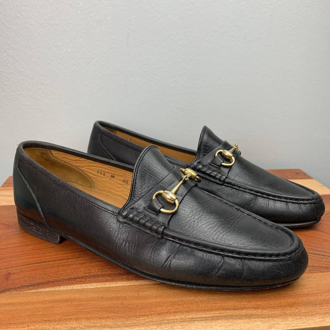 Church's Men's Black and Gold Loafers
