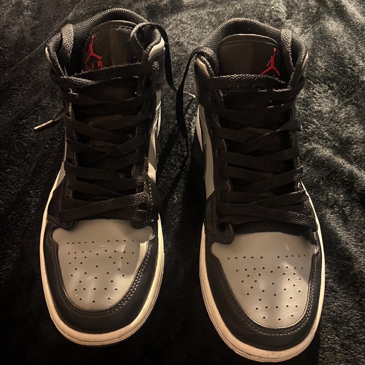 Air Jordan Mid Shadow Red Womens Depop