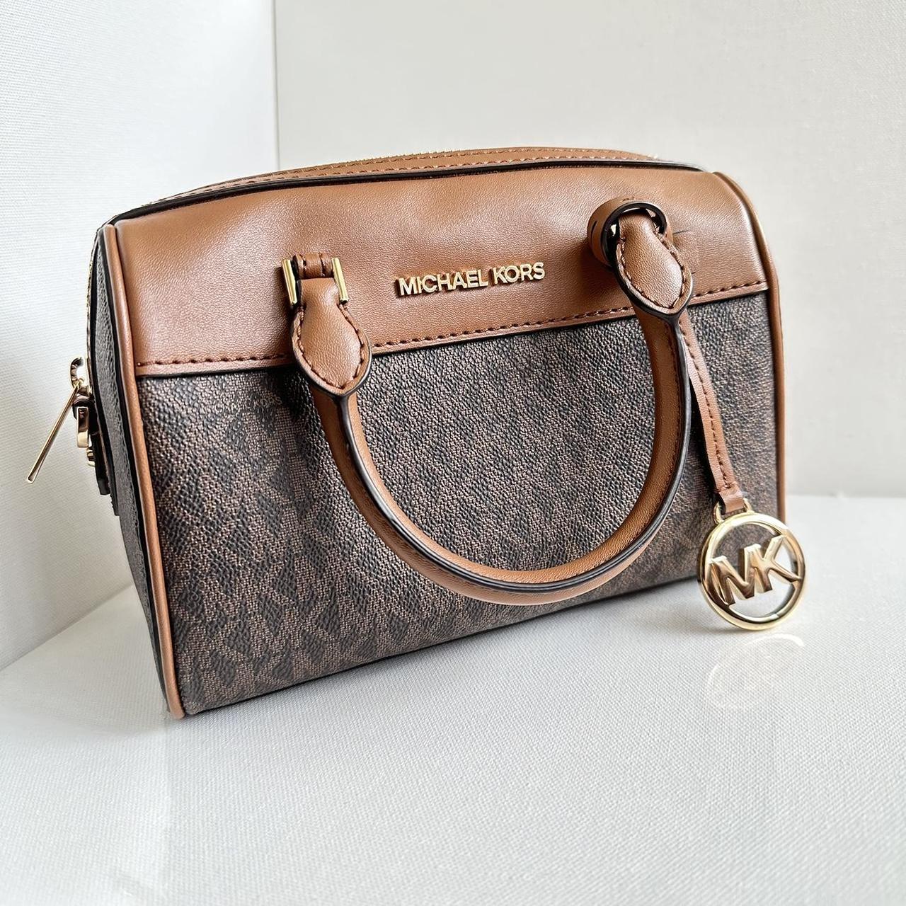 Authentic Michael Kors travel XS Signature PVC... - Depop