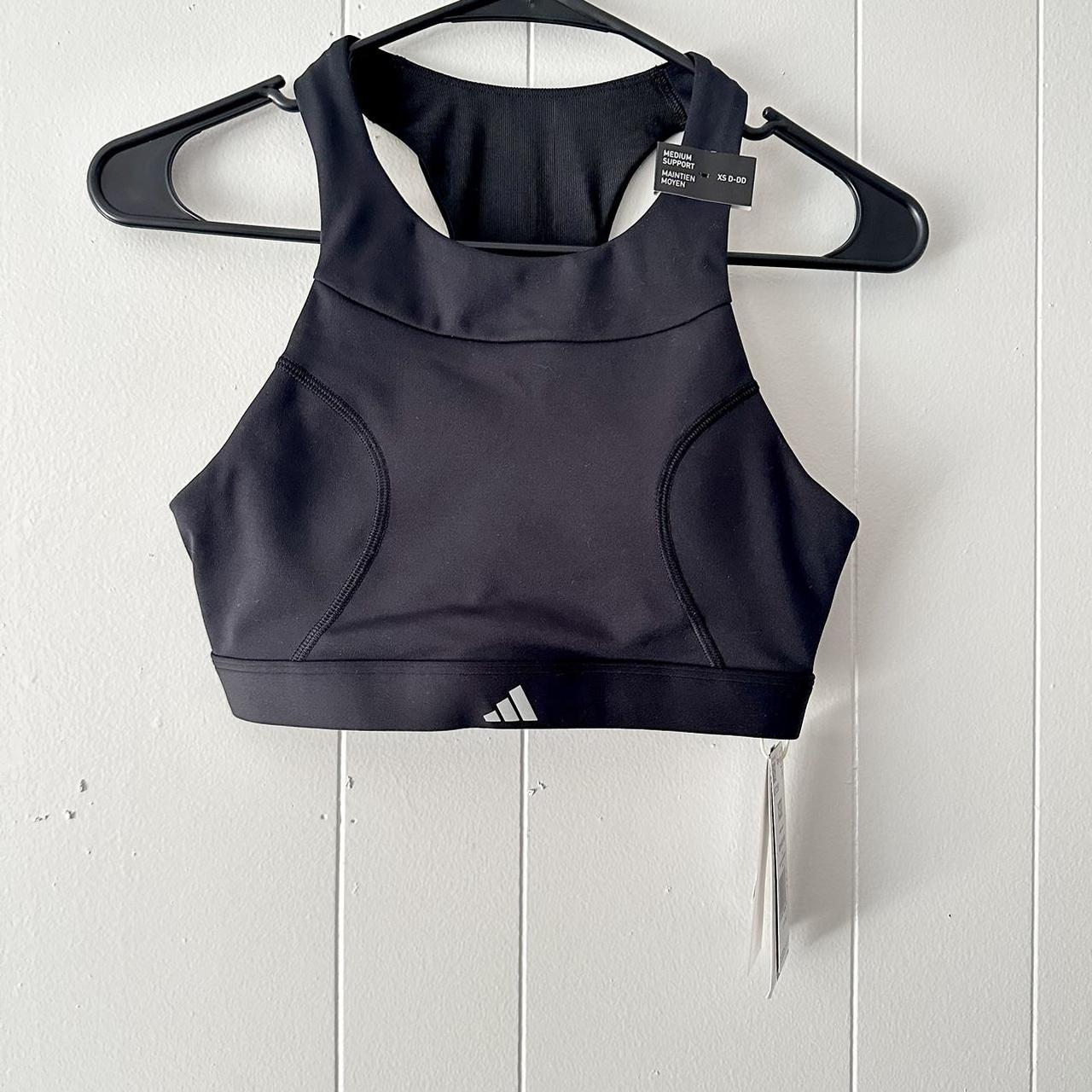NWT Adidas black aeroready training sports bra, size - Depop