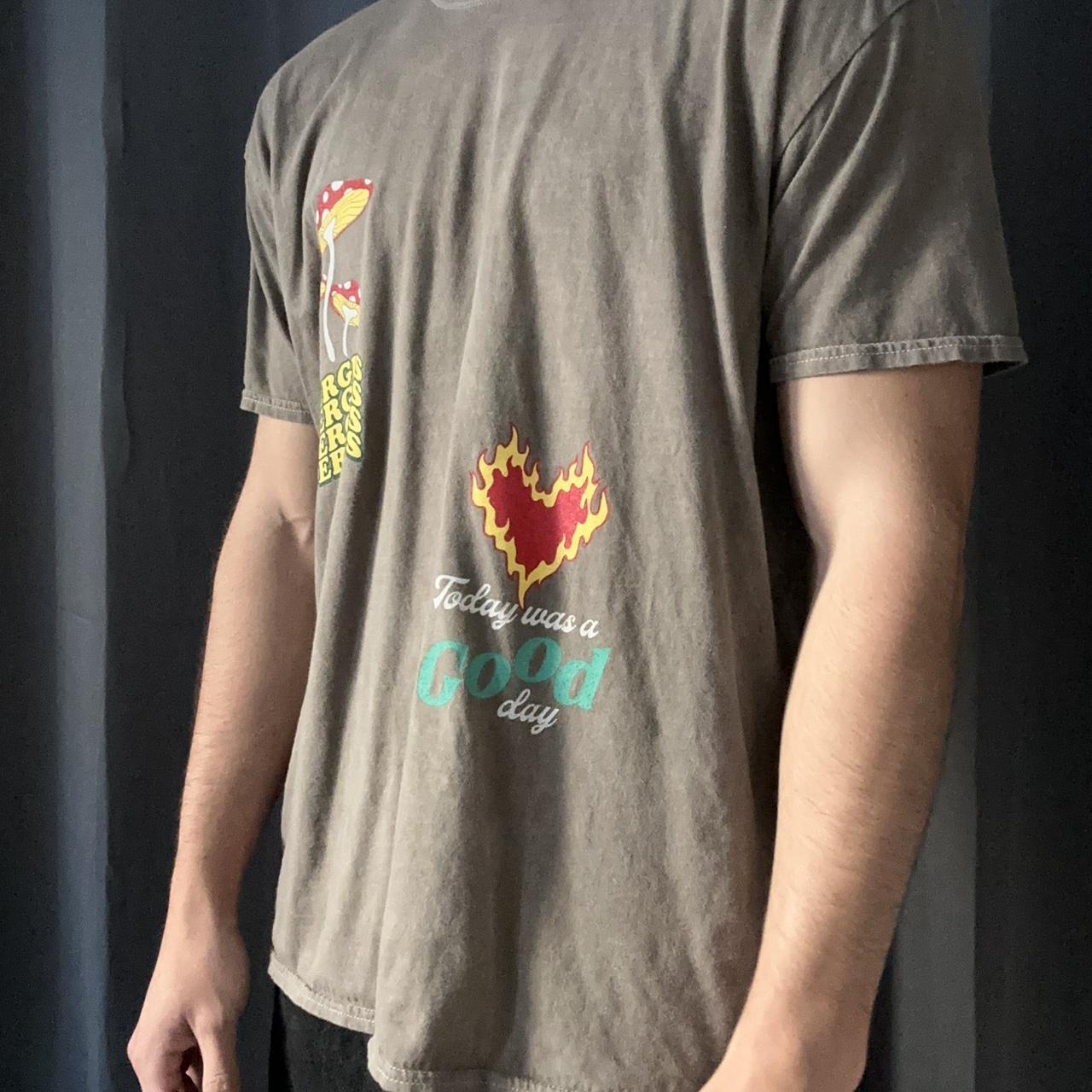 Large Boohooman graphic tee Model is 6’1... Depop