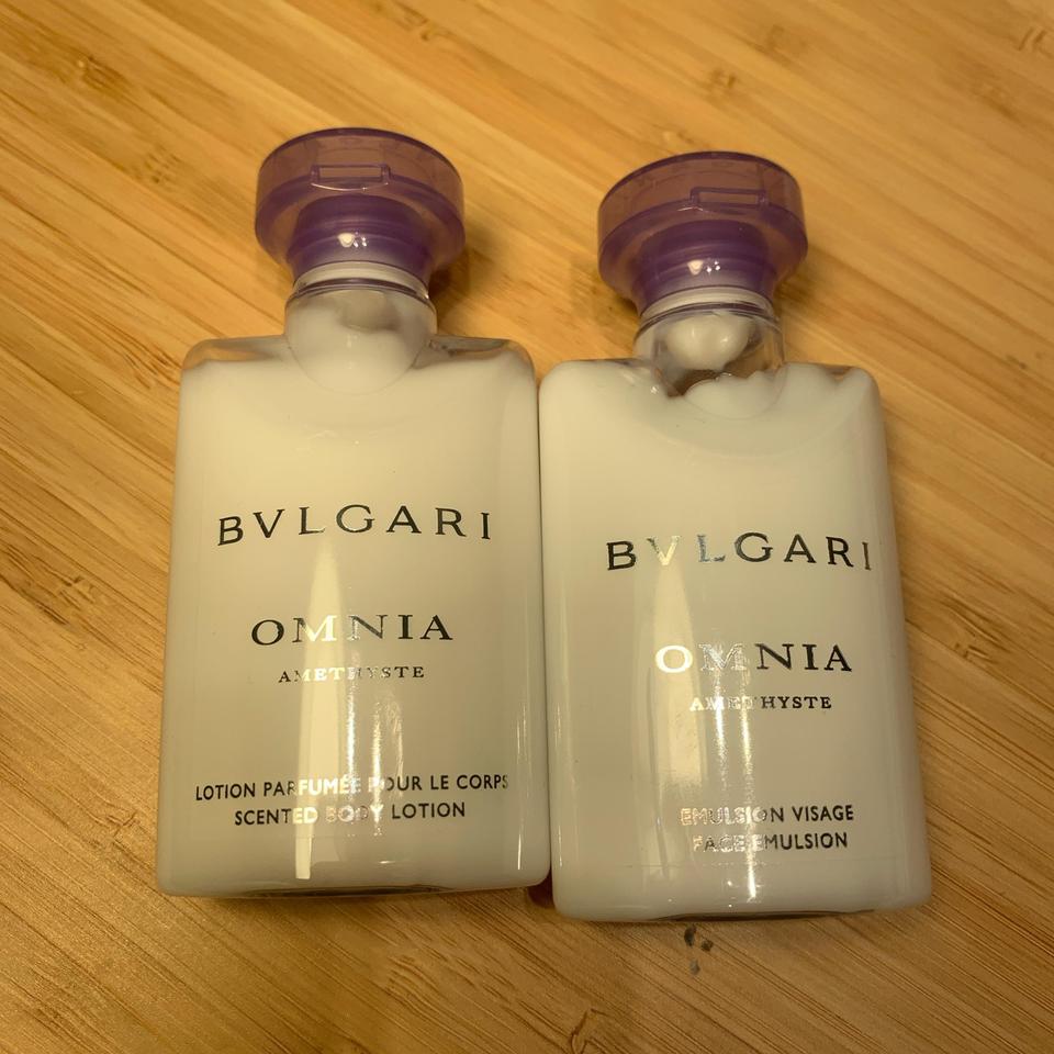 Bvlgari Omnia face emulsion and body lotion set. Depop