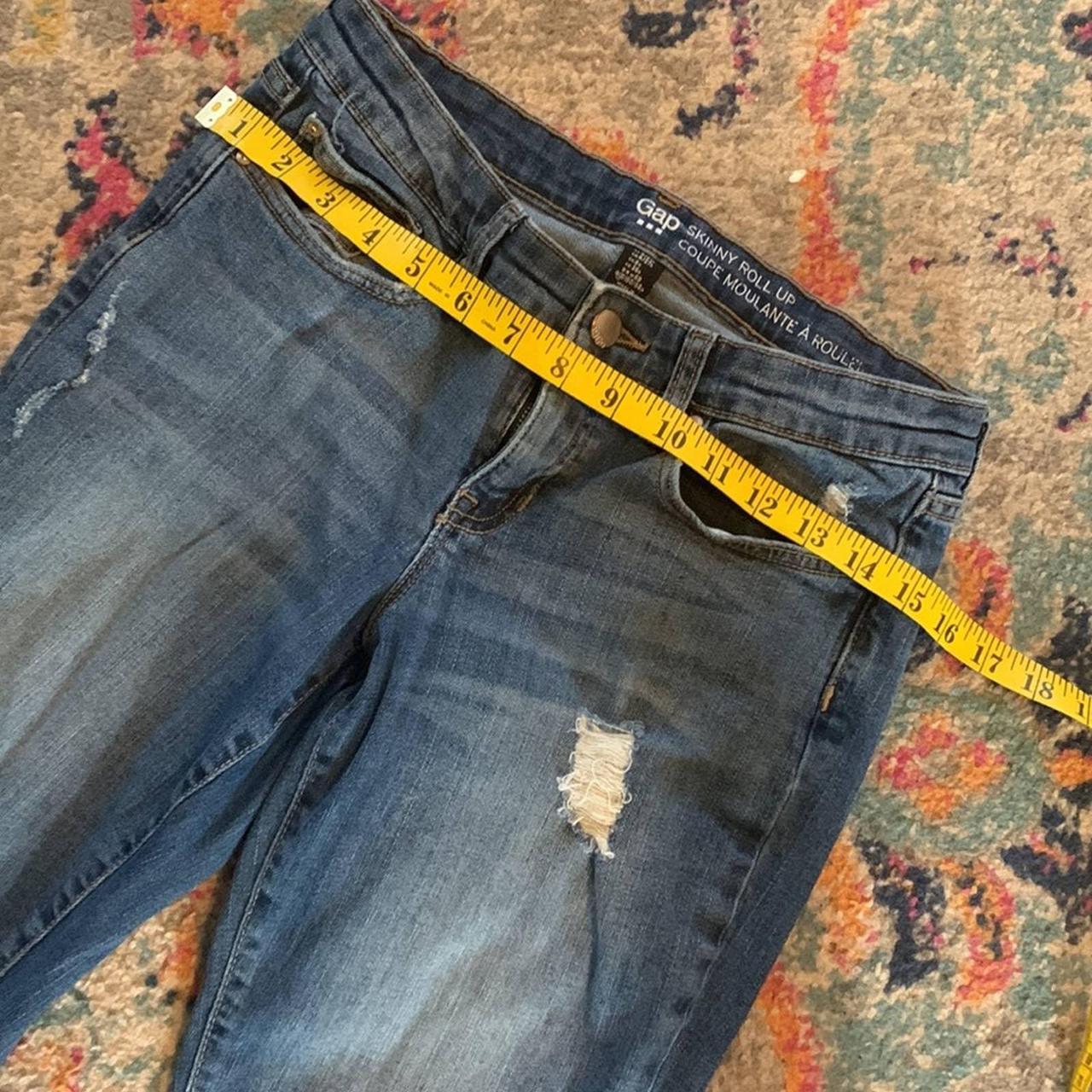 GAP jeans! Size Roll up skinny style, Depop