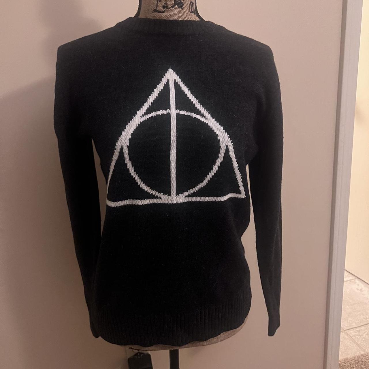 Harry Potter Knit Sweater Size S/m Shop... - Depop