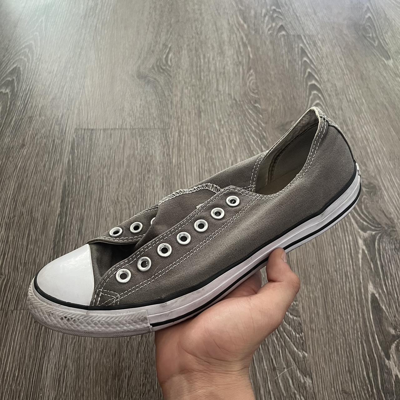 Converse All Star shoes size 10 no laces slip on | eBay