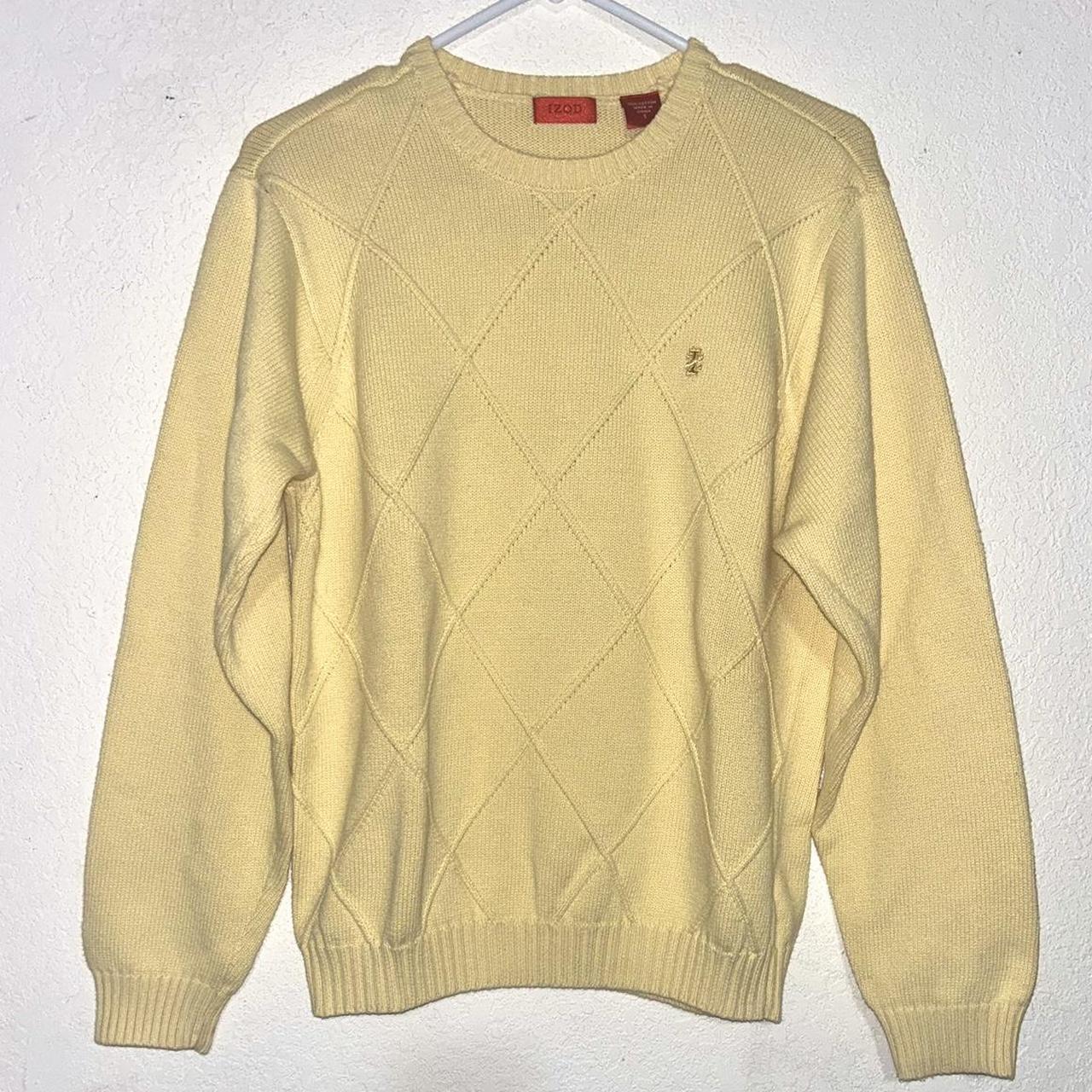 Izod yellow sweater best sale