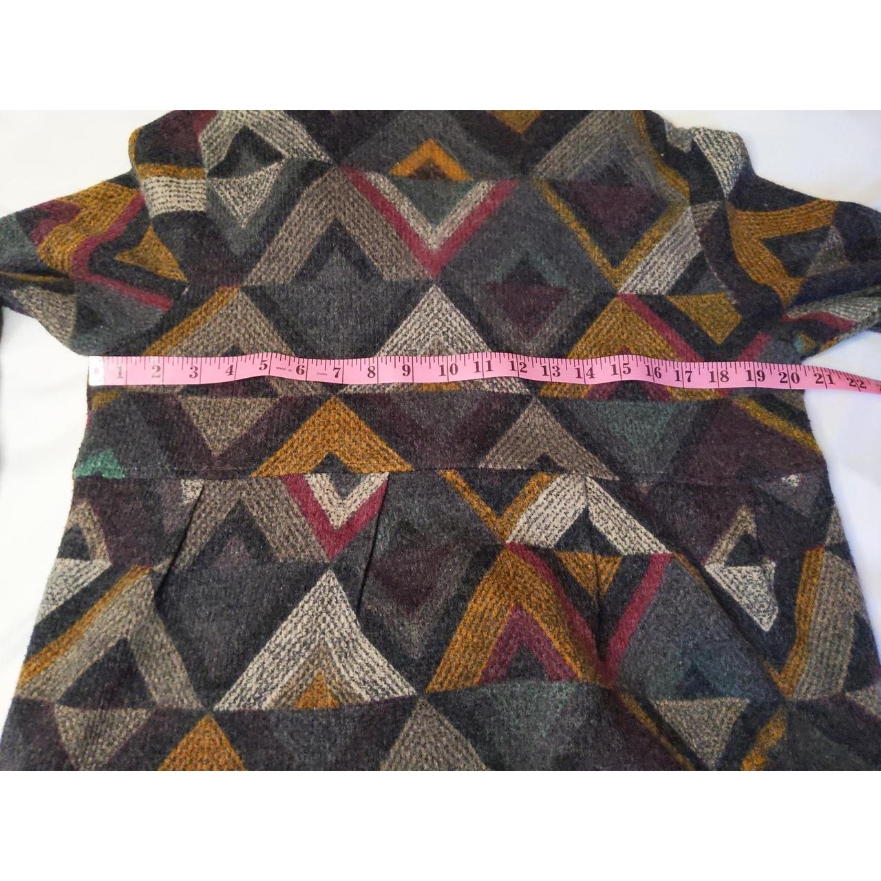 Source Unknown Women's Sweater - Brown/Red - M – … - image 7